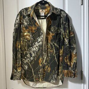 Vintage 90s Mossy Oak Break Up Camo Explorer Shirt – Men’s M